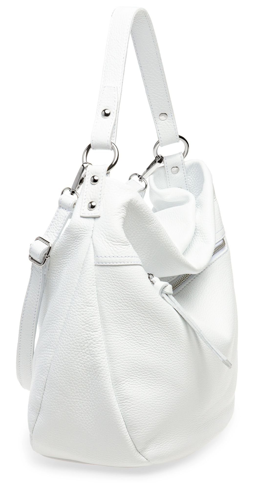 Caspar Schultertasche Damen Leder Schultertasche Mini Shopper - PREMIUM LIN günstig online kaufen