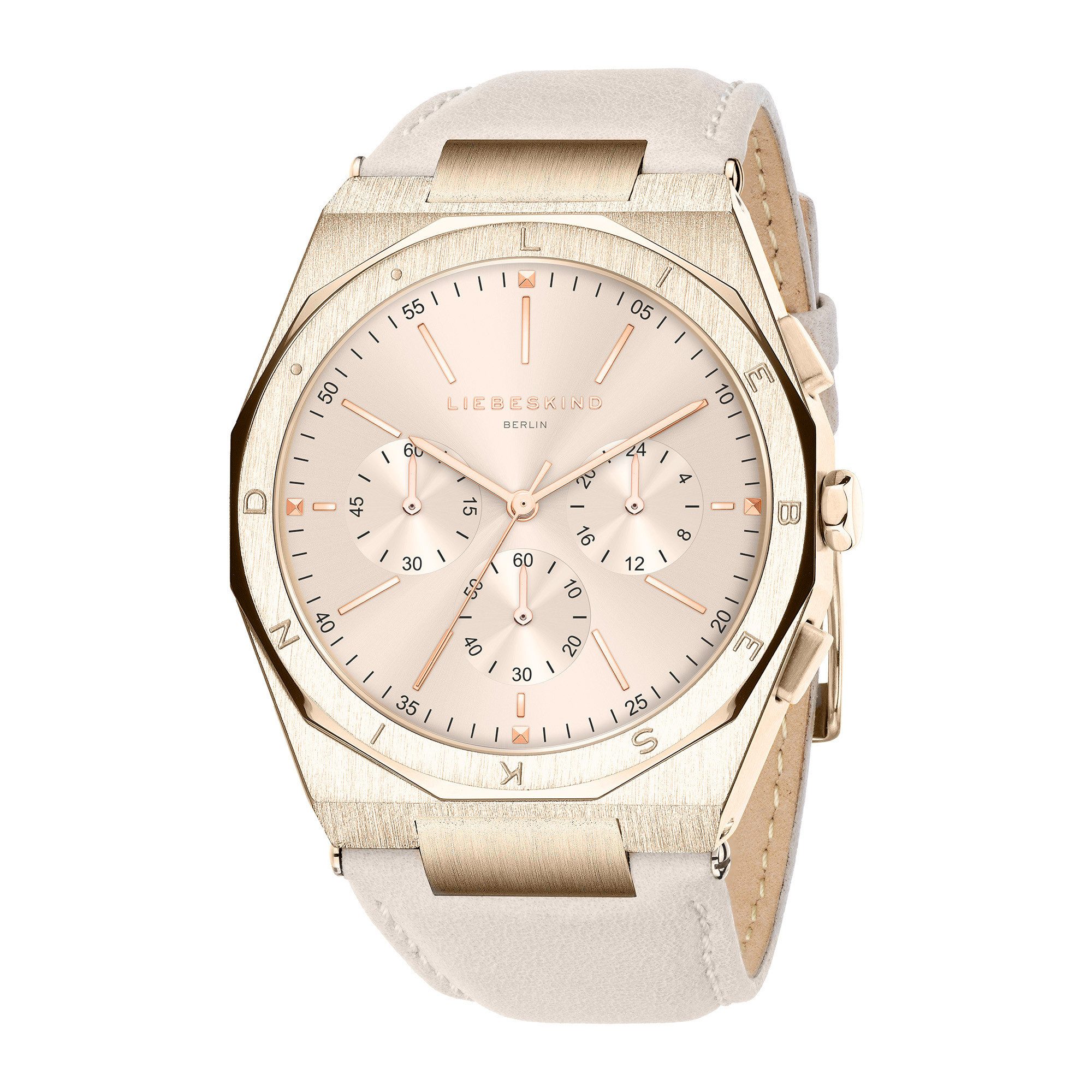 Liebeskind Berlin Quarzuhr Vintage Classic Echtleder