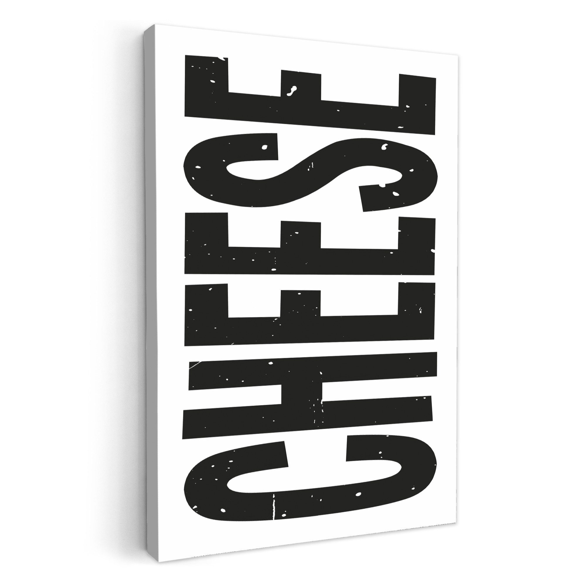 OneMillionCanvasses® Leinwandbild Schwarz - Vintage - günstig online kaufen