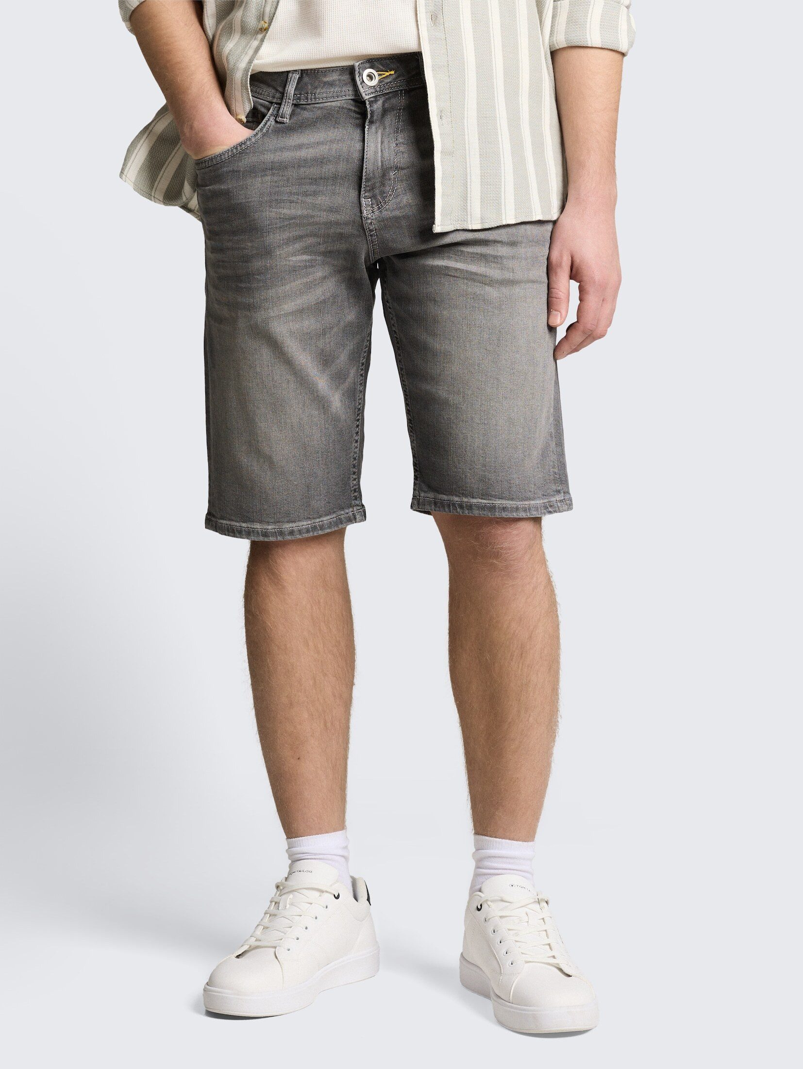TOM TAILOR Bermudas Jeanshosen TTJOSH REGULAR SLIM Jeans Shorts