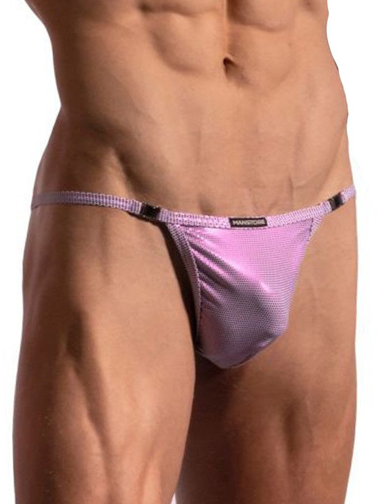 MANSTORE String Manstore Stripper String M2198 Underwear White/Pink
