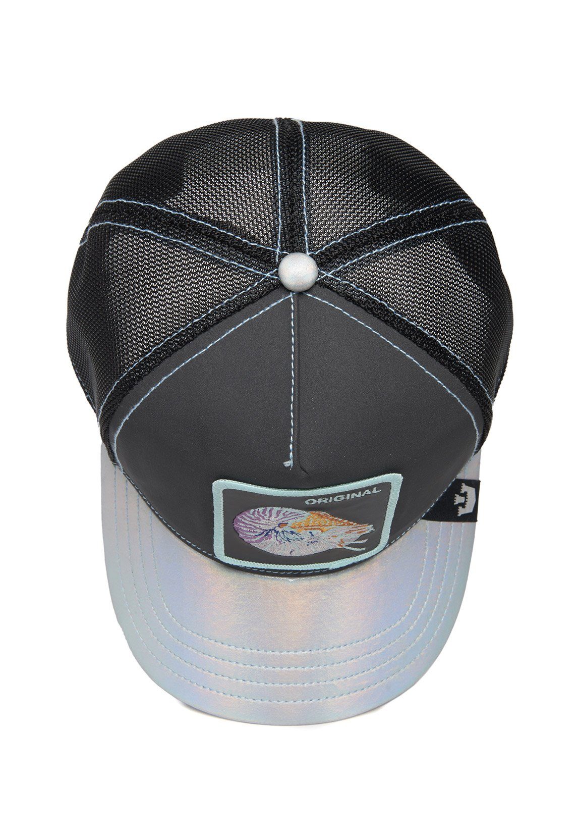 Depp Trucker Back Black Schwarz Bros. Way Cap Go Goorin GOORIN Trucker Bros. Cap Sea