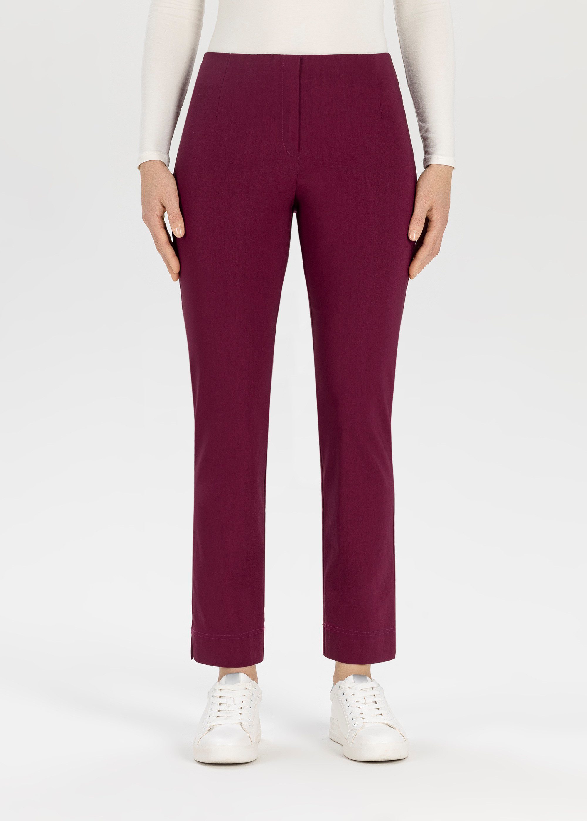 Stehmann Stretch-Hose mit Schlitz