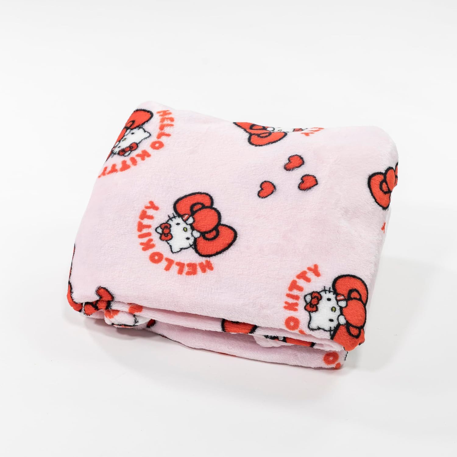 Wohndecke Hello Kitty Wohndecke Flauschdecke Kuscheldecke 110 x 150 cm, AY!Max, Langlebig