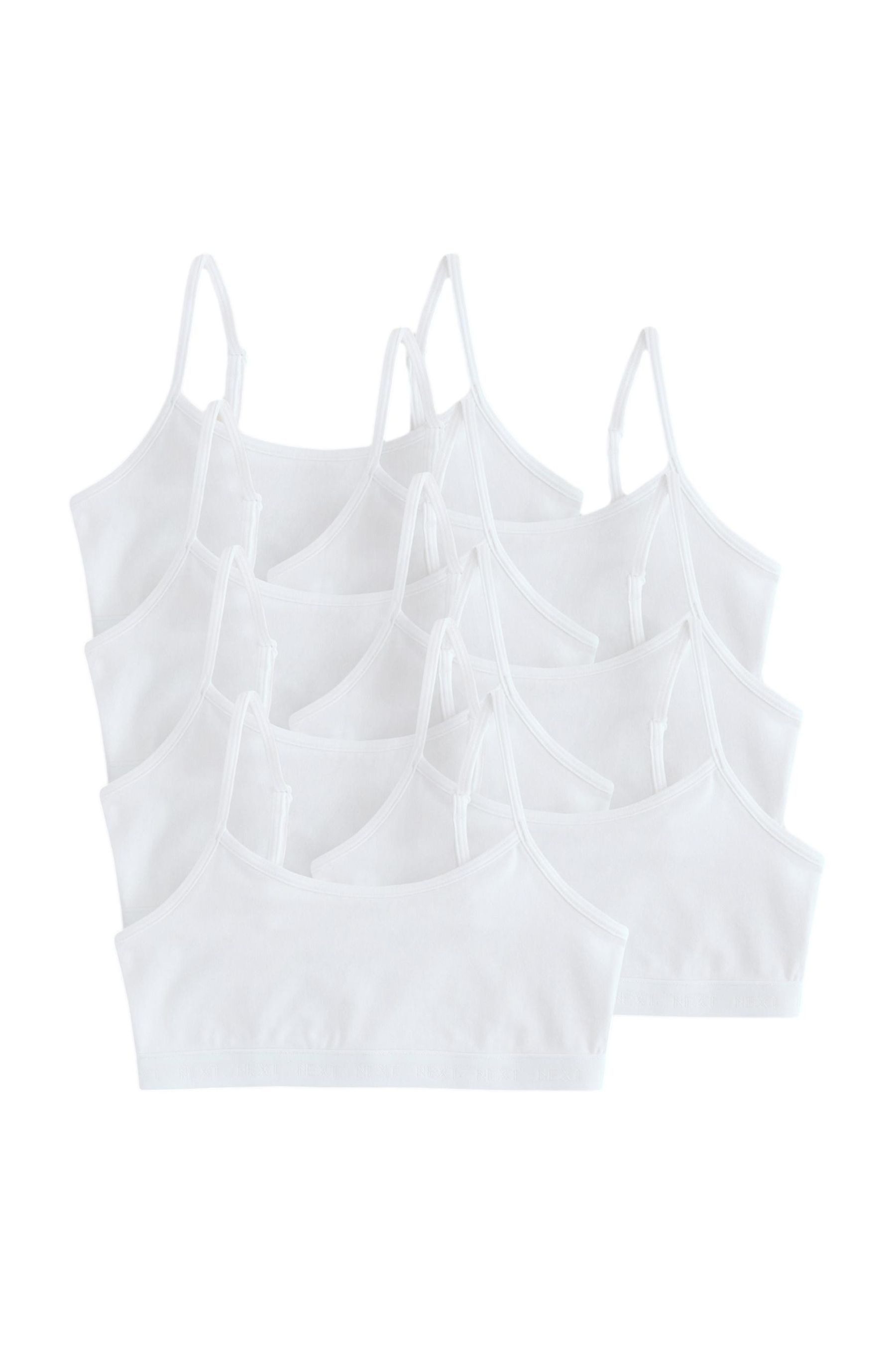 Next Crop-Top Kurze-Trägertops, 7er-Pack (7-tlg)