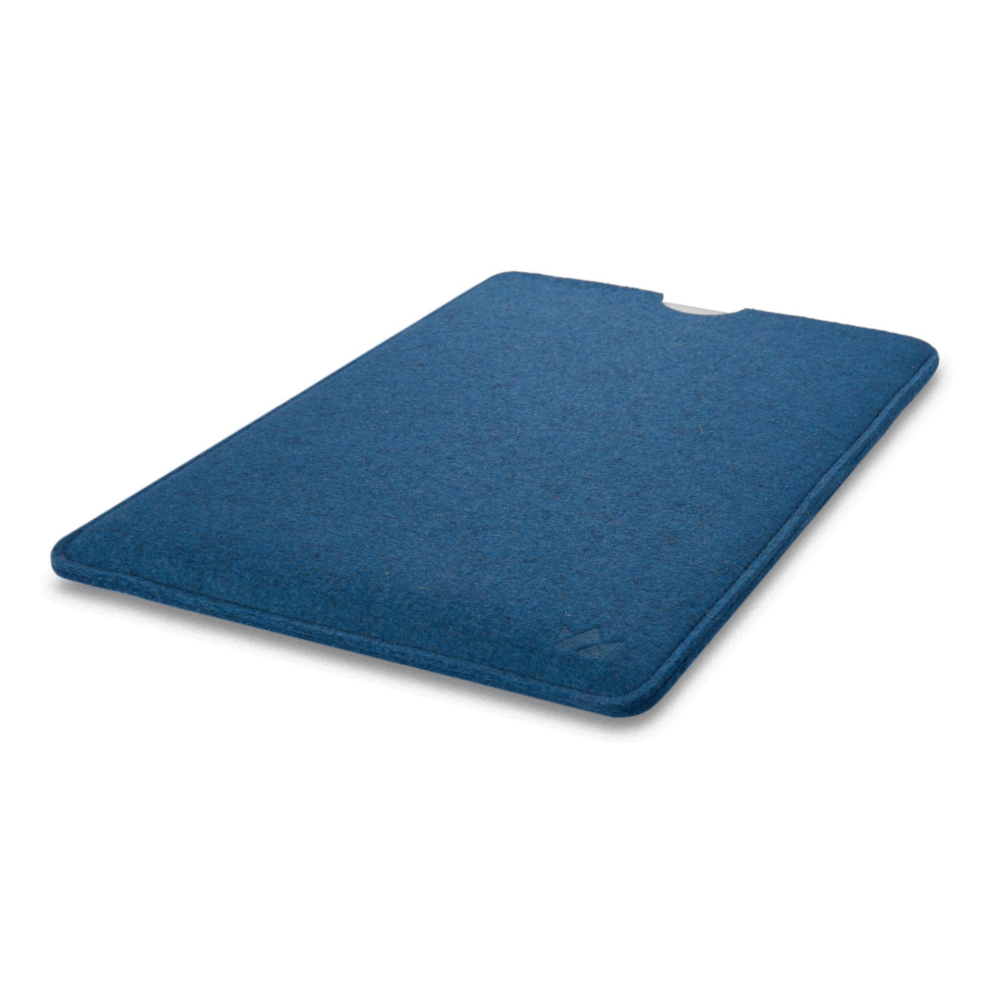CoverKingz Laptoptasche Hülle 100% Pro Filz Made in Tasche Zoll Blau Schurwolle, 14" für Handmade Etui, Germany Apple Case MacBook