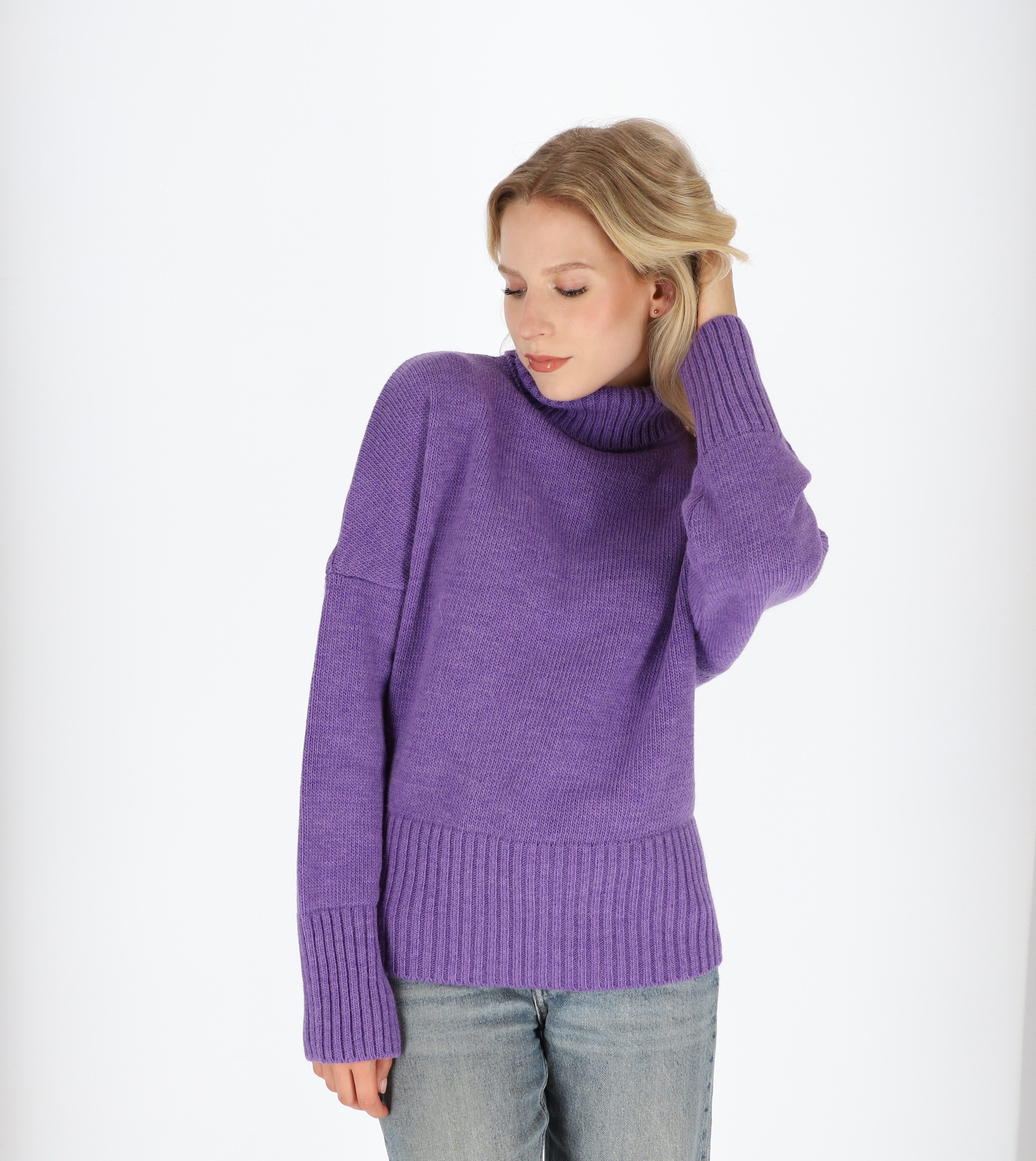 Strickpullover Rollkragenpullover