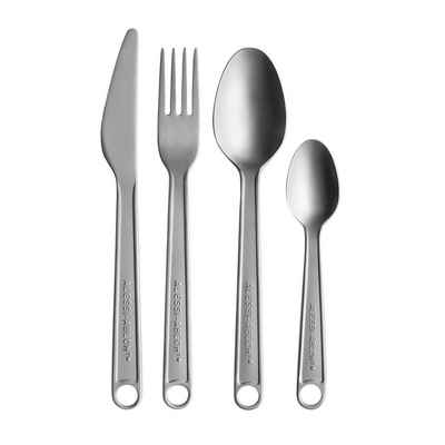 Alessi Besteck-Set Conversational Objects 4-teilig (4-tlg), Edelstahl