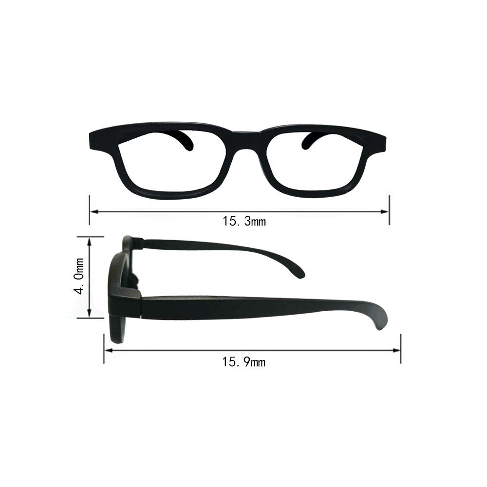 3D-Brille Passive 3D-Brille, 3D-Kino-Brille GelldG polarisierte Unisex