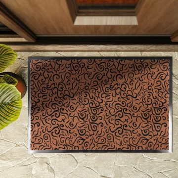 Fußmatte Design-Sauberlaufmatte Tropical, Viele Farben & Größen, Kubus