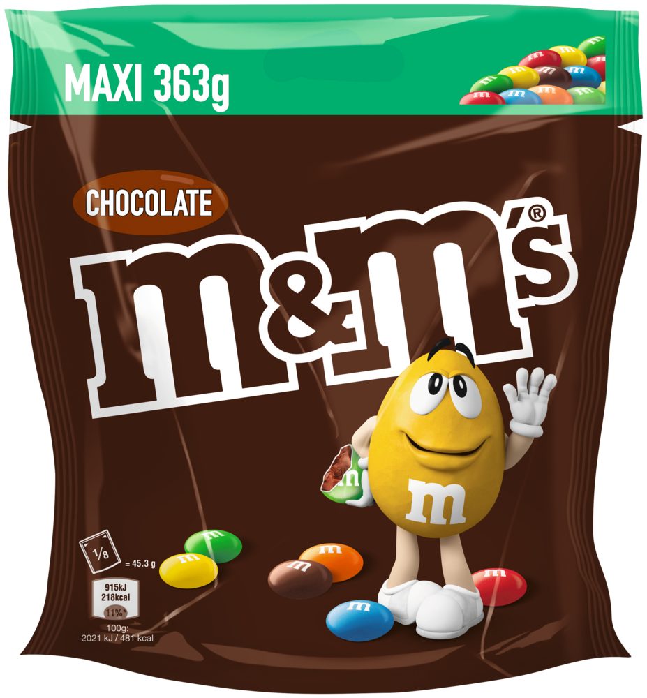 M&M's Süßigkeit M&M´S Chocolate 363g
