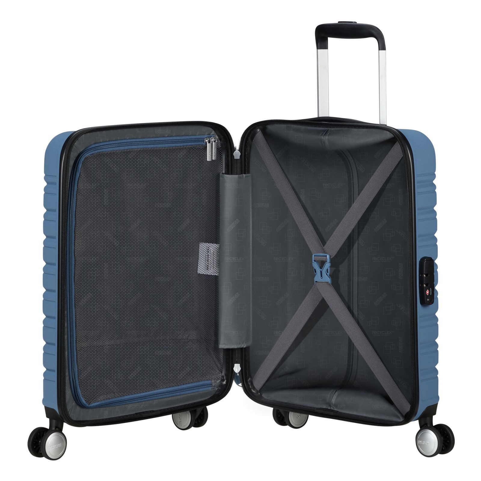 American Tourister® Hartschalen-Trolley Flashline, 4 Rollen