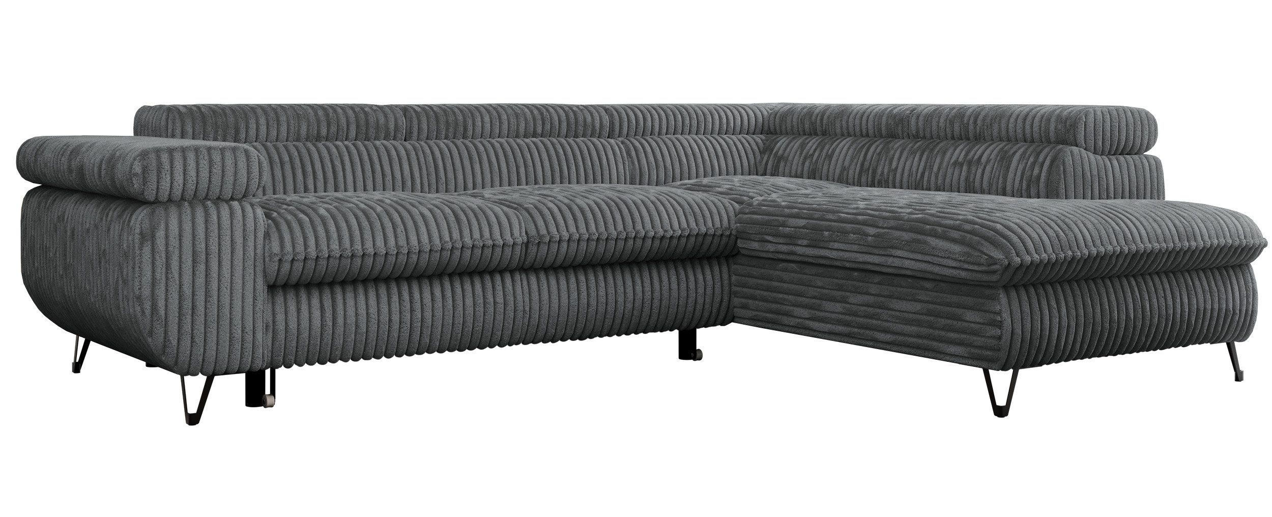 MKS MÖBEL Ecksofa PETER L, Set, Ecksofa L-form, HR35-Schaum, Wellenfederker günstig online kaufen