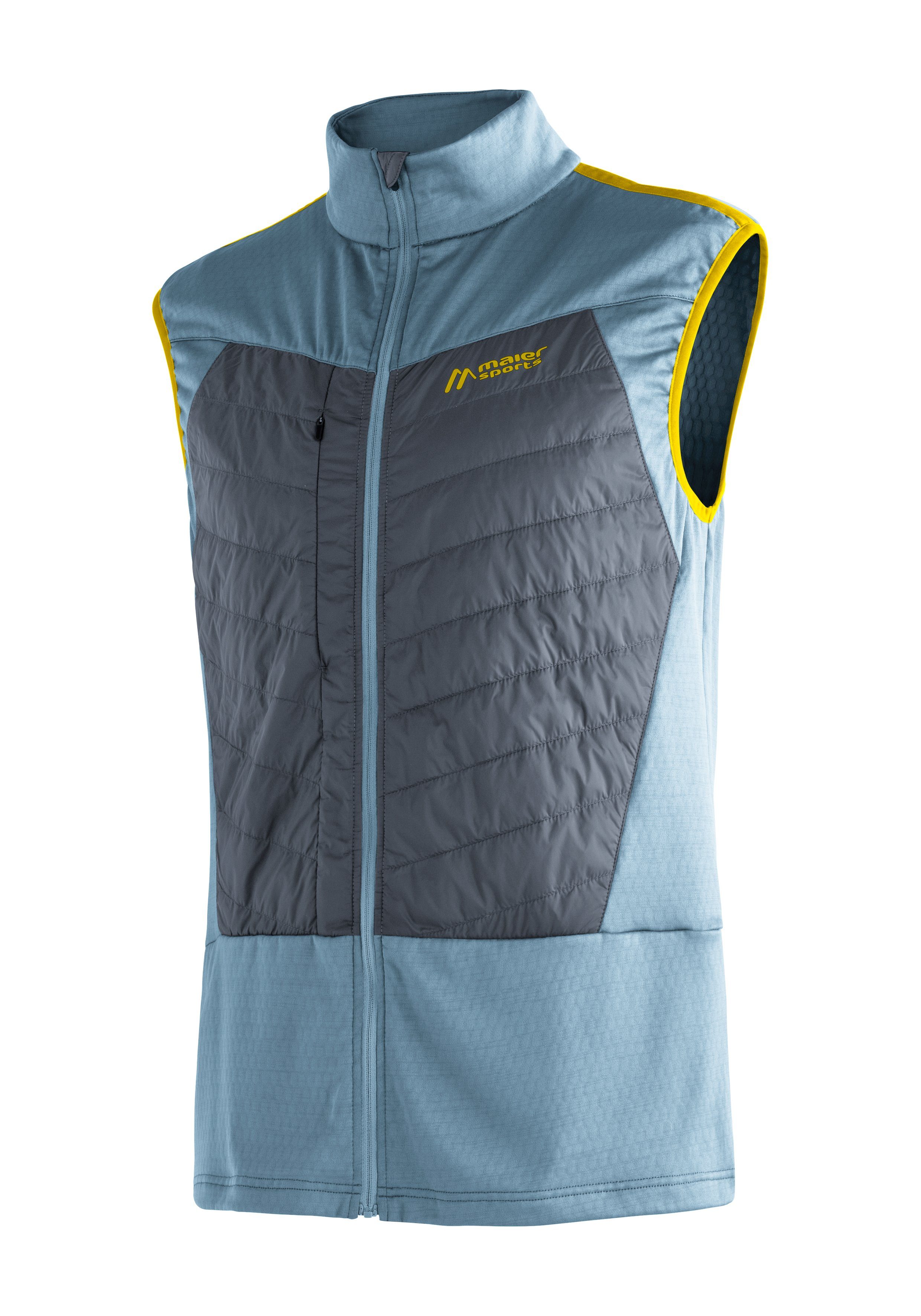 Maier Sports Funktionsjacke Trift Vest M Komfortable Outdoorweste aus  schnelltrocknendem Material, Anpassungsfähiges, elastisches Material für  mehr Komfort