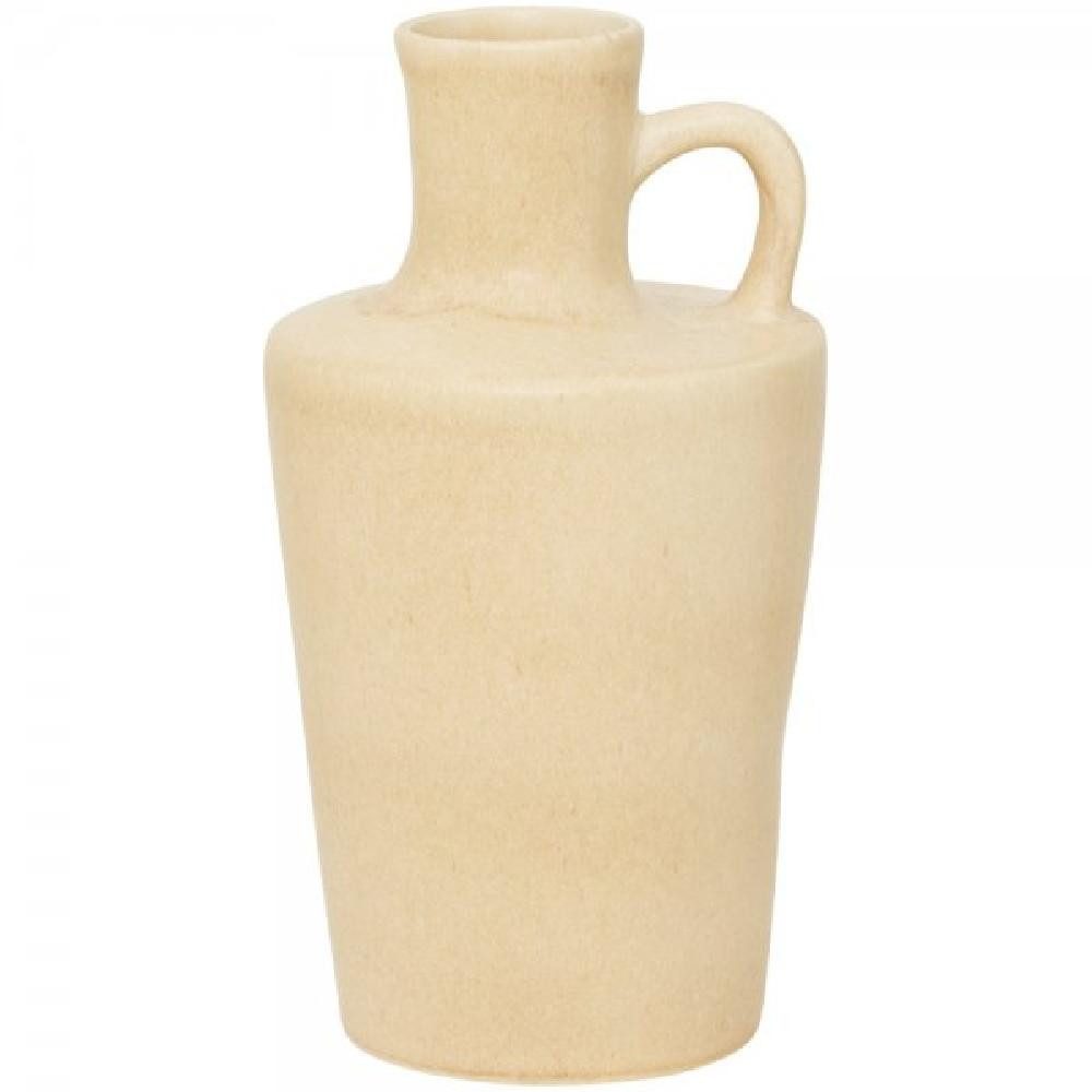 Urban Nature Culture Dekovase Vase Nuno Ceramic Natural (13,5x25cm)
