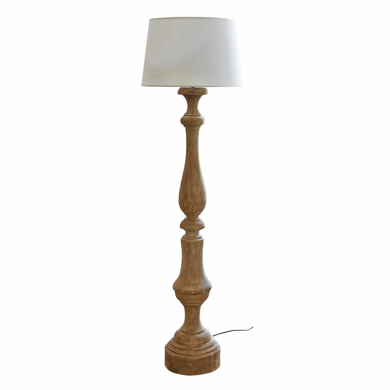 Mirabeau Stehlampe Stehlampe Etienne braun/weiß günstig online kaufen
