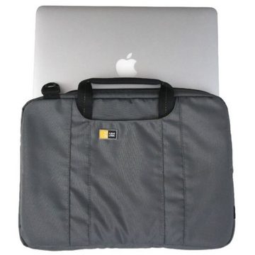 Case Logic Laptoptasche Notebook-Tasche Nylon Grau 12" bis 14", Business Hülle 12,4" 12,6" 13" 13,3" 13,5" 14" 14,1" 14,2" Zoll Laptop