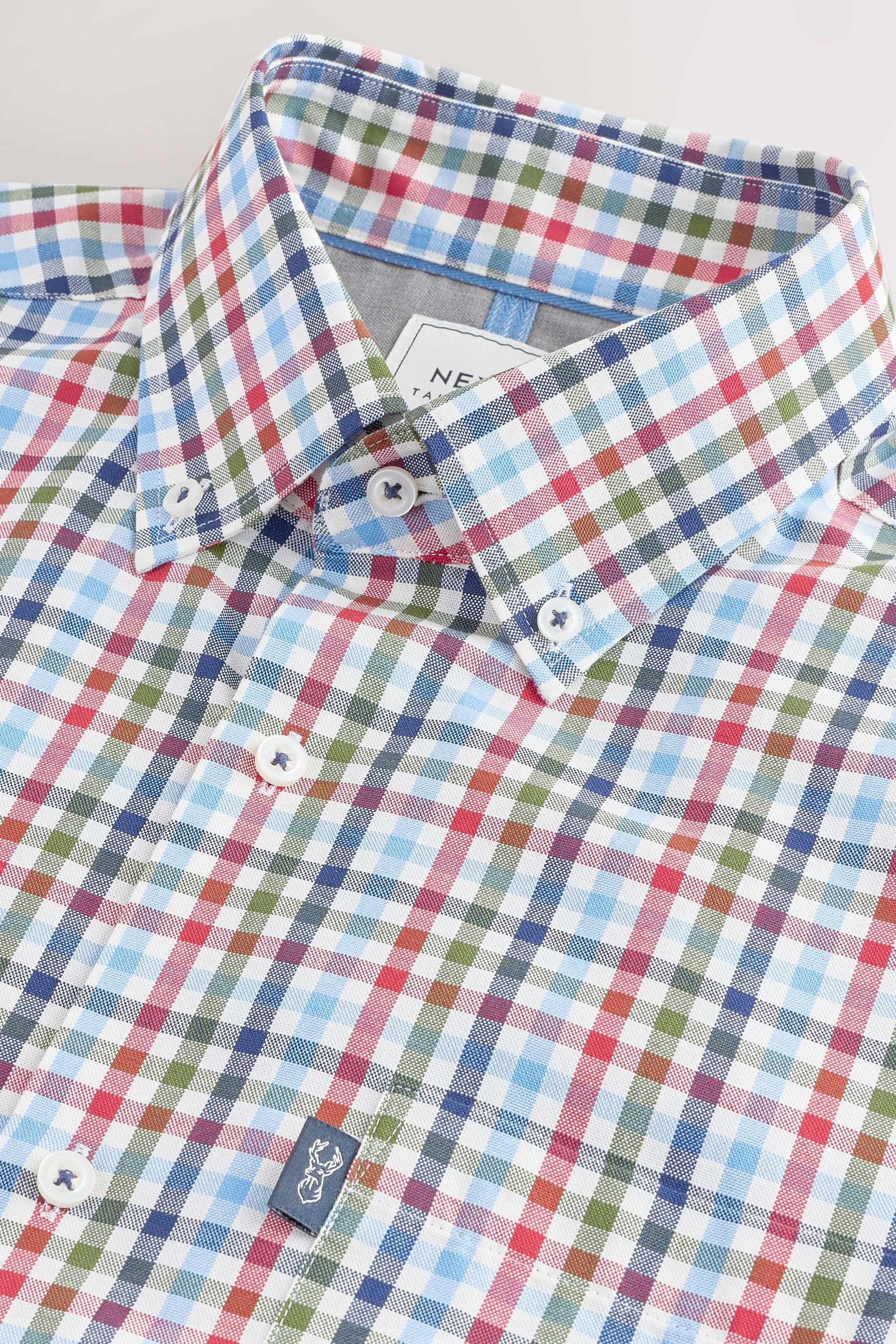 Next Businesshemd Pflegeleichtes Button-Down-Oxford-Hemd (1-tlg) günstig online kaufen