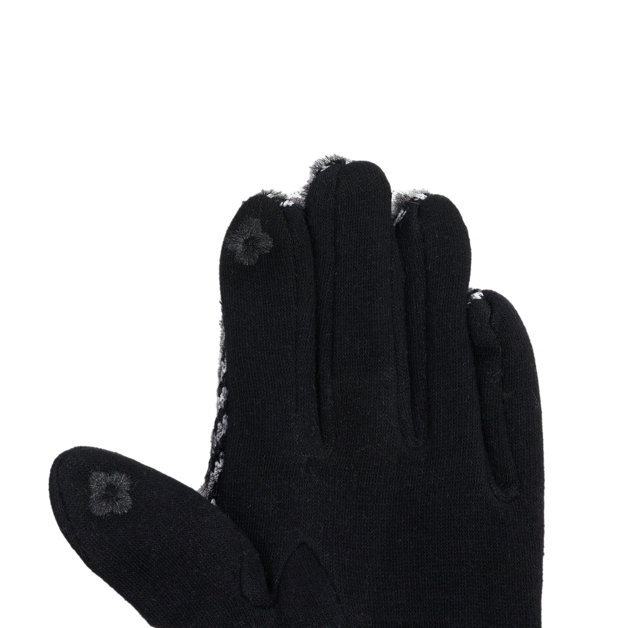 Handschuh schwarz ZEBRO Fleecehandschuhe
