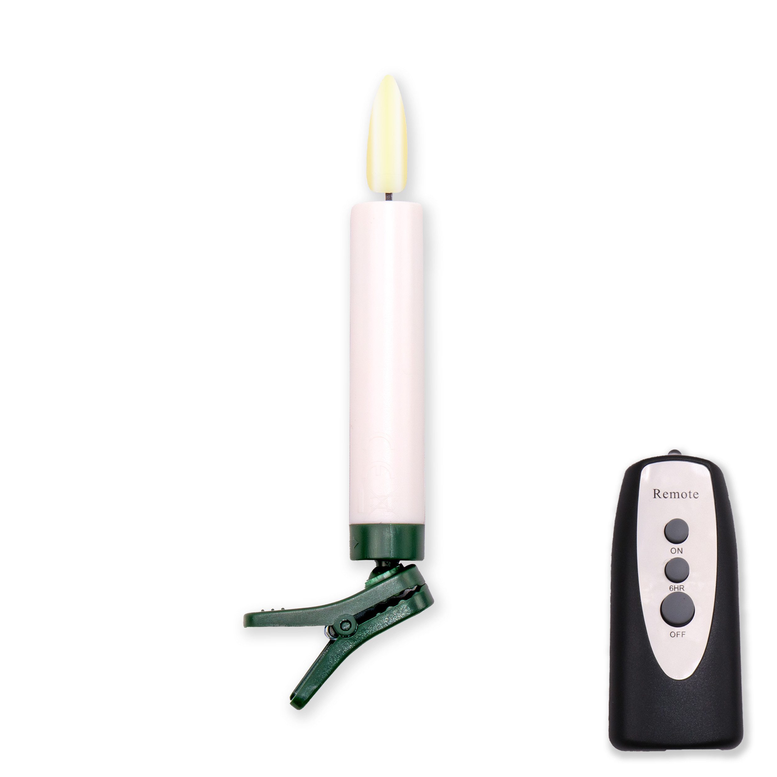 Gartenpirat LED-Christbaumkerzen 25 kabellose LED-Kerzen warmweiß Fernbedienung Светодиодные свечи, Energieeffizient