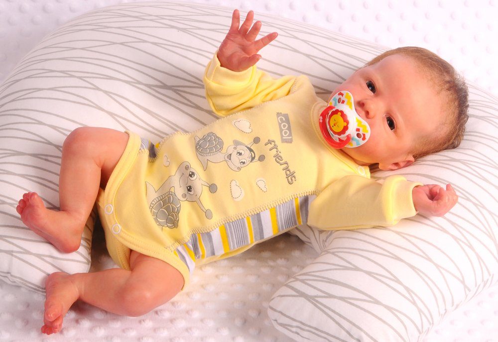 Mütze für und Body Bortini Hose Frühchen & La Baby Hose Neugeborene Body Anzug Set