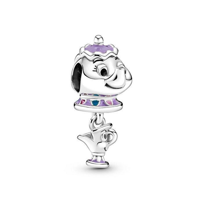 Pandora Bead Disney Beauty and the Beast Mrs.Potts and Chip Sterling silver Charm