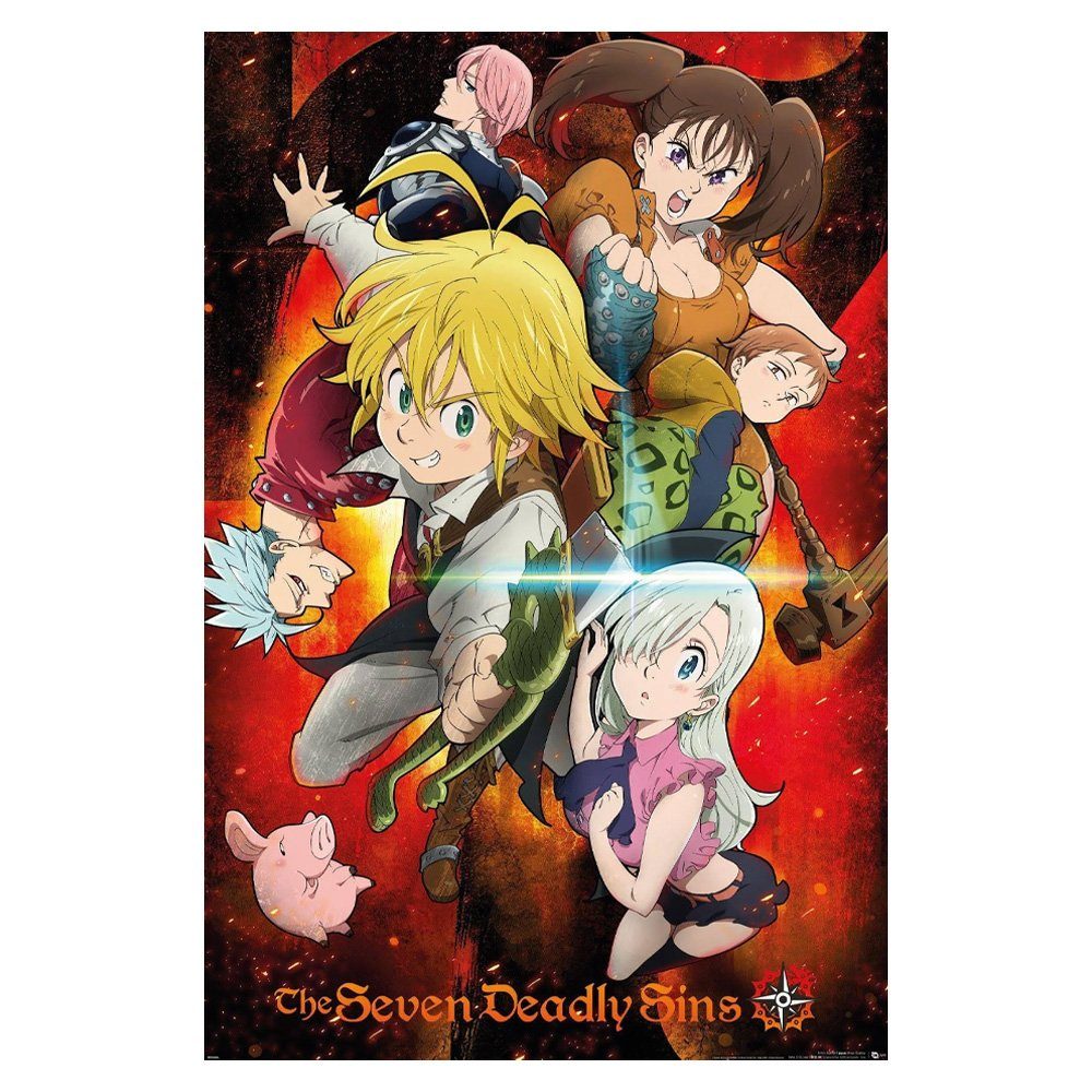 GB eye Poster Characters - The Seven Deadly Sins, Characters Meliodas