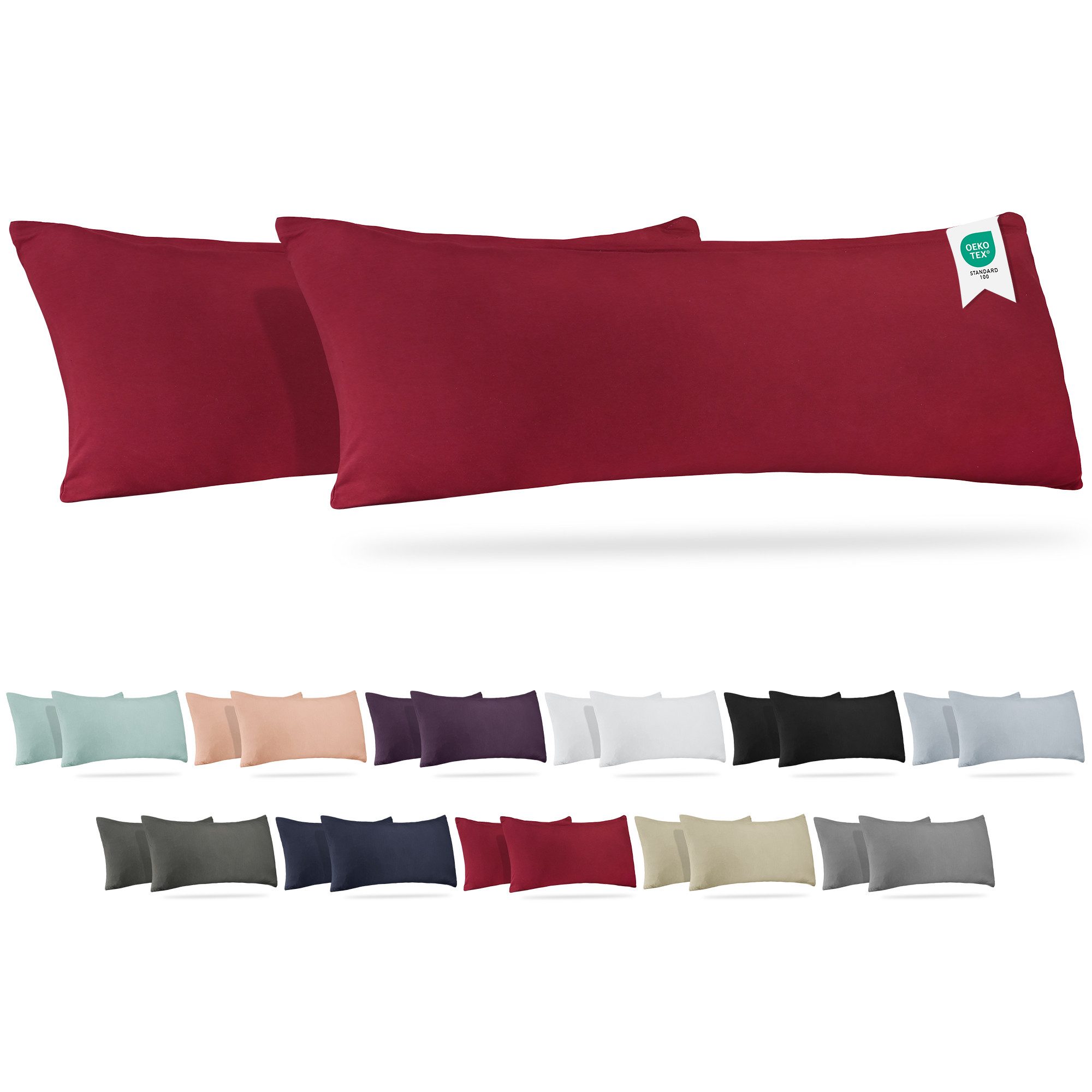 BARBONS Kissenbezug 100% Baumwolle Kissenbezug, weiche Kopfkissenbezug, Kis günstig online kaufen