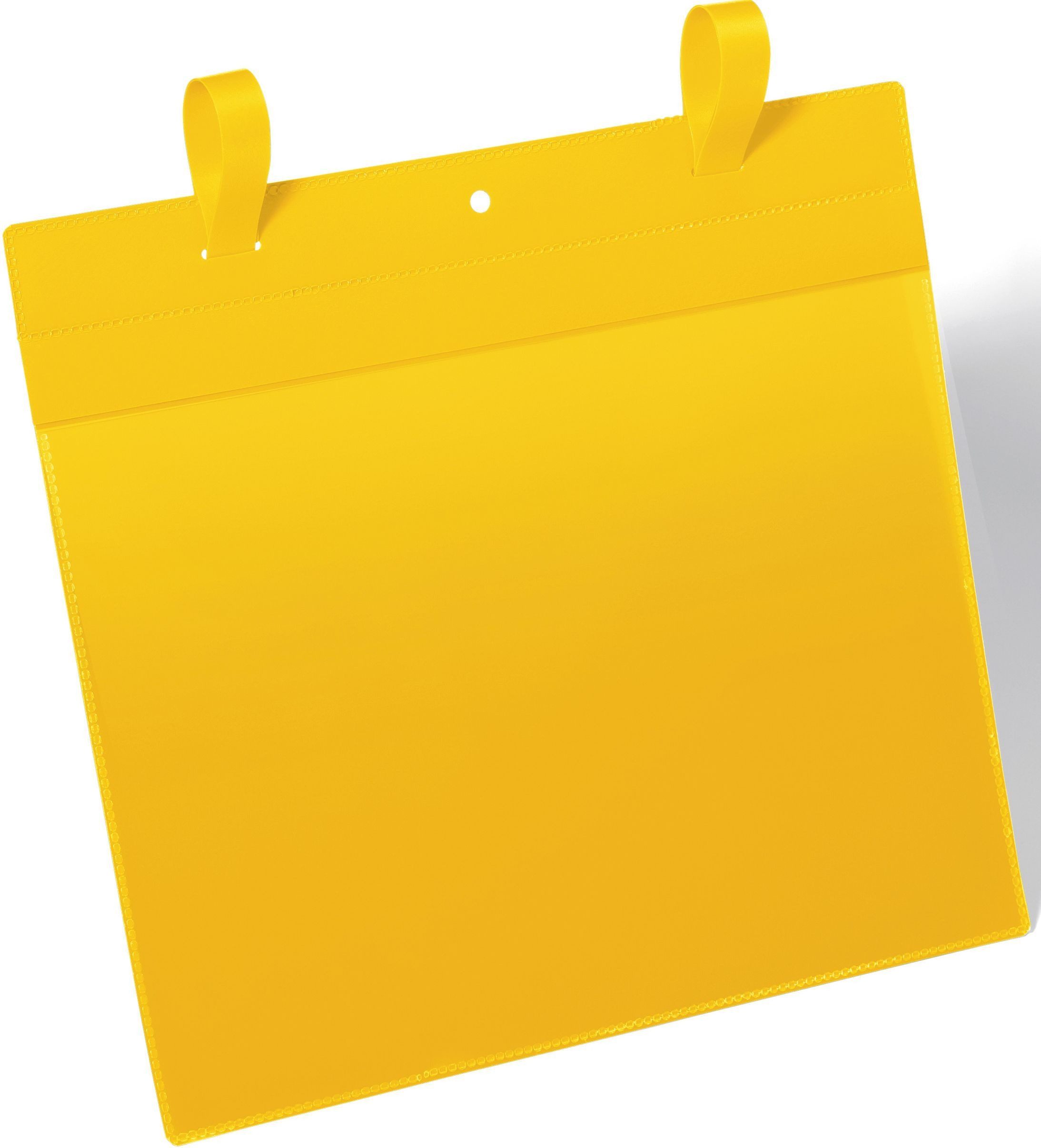 DURABLE Fächermappe Gitterboxtasche mit Lasche A4 quer PP gelb VE=50 Stück