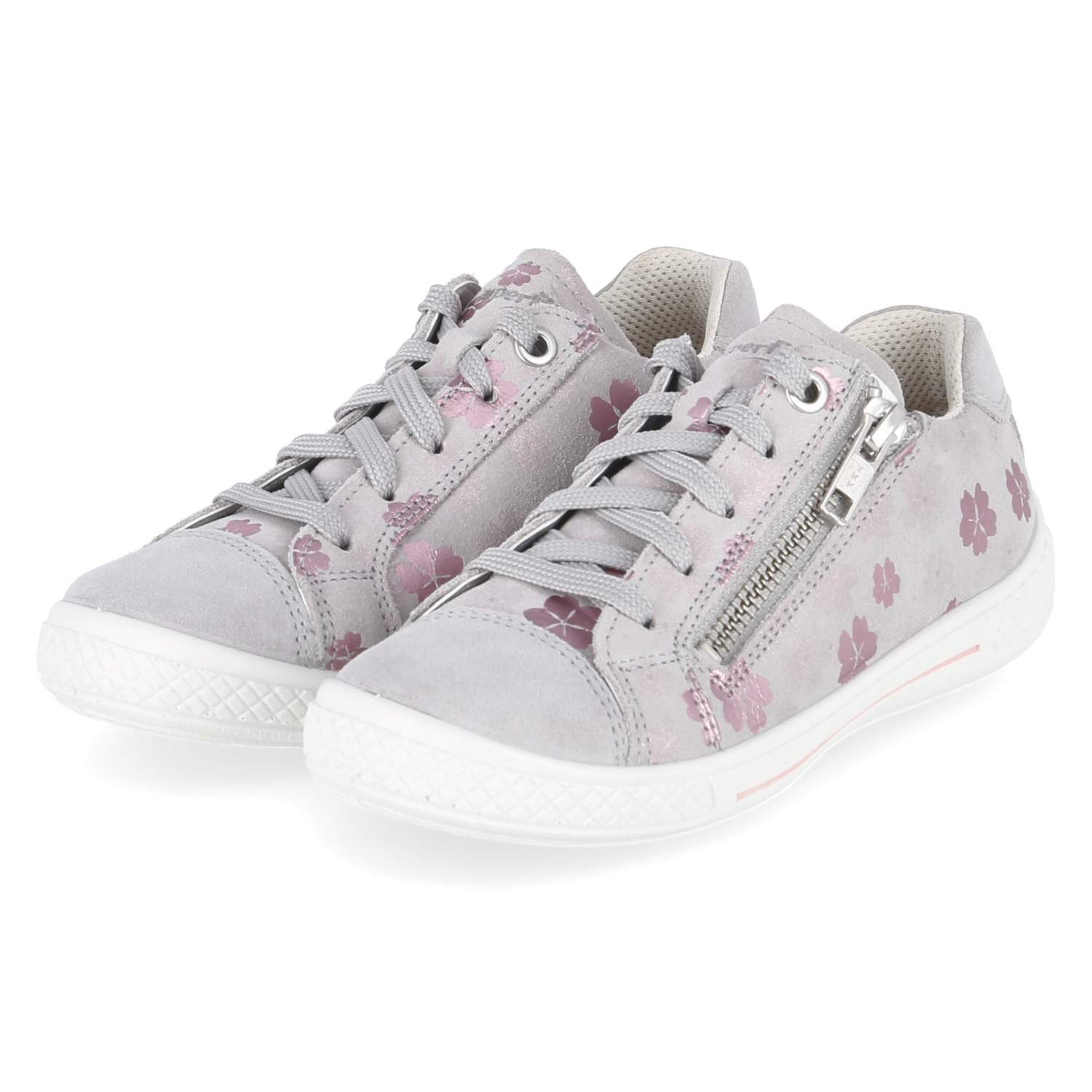 Superfit Superfit 1-000093-2510 Mädchen Rauleder grau Schnürschuh