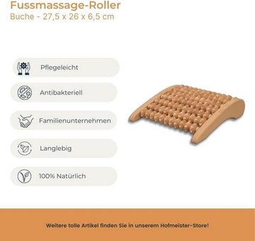 Hofmeister Fußmassagegerät, Massageroller Wellness Entspannung müde Füße