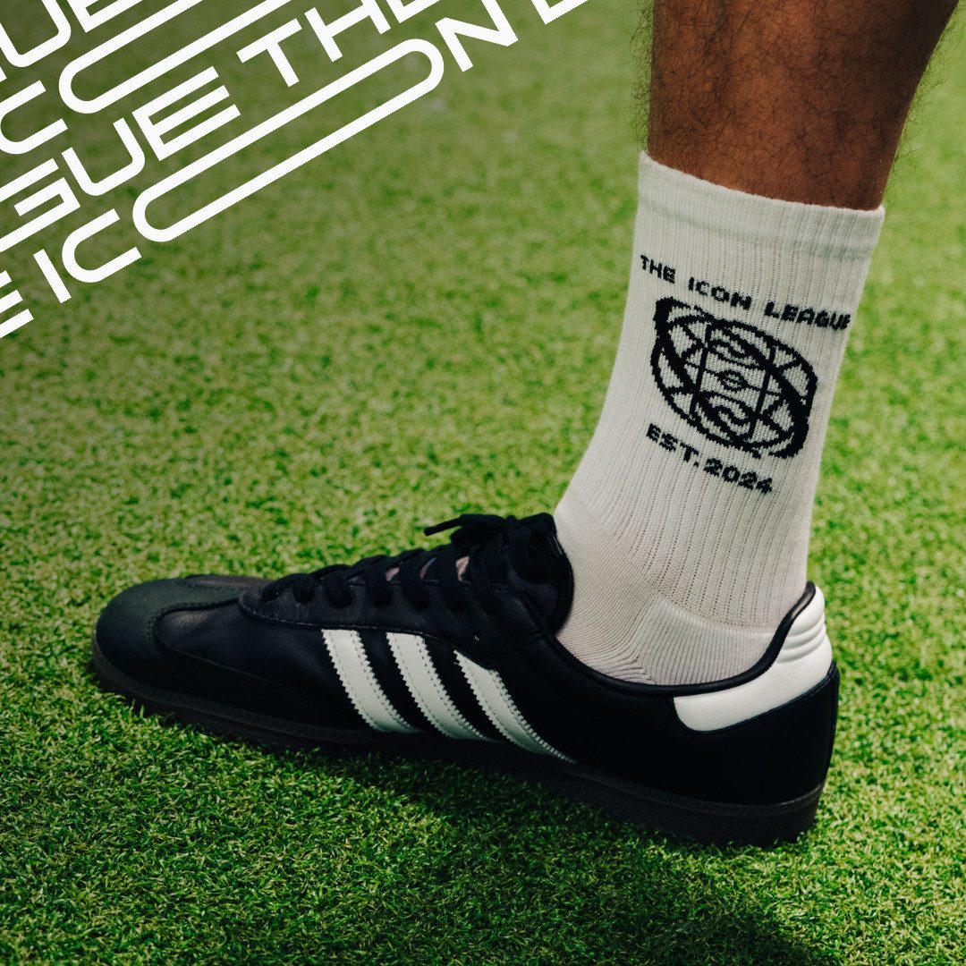TAPEDESIGN x THE ICON LEAGUE Freizeitsocken & Lifestyle-Socken (1 Paar) für Herren & Damen (Einheitsgröße) (1 Paar, Weiß) Bequem Funktions-Socken für Erwachsene & Jugendliche Made in Europe