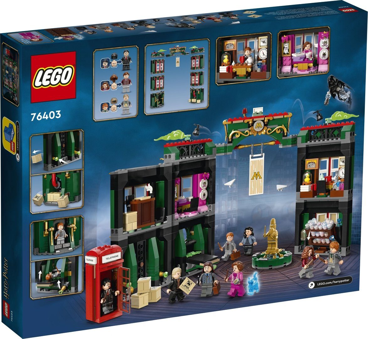 LEGO® LEGO® Harry Potter™ 76403 Zaubereiministerium Konstruktionsspielstein günstig online kaufen