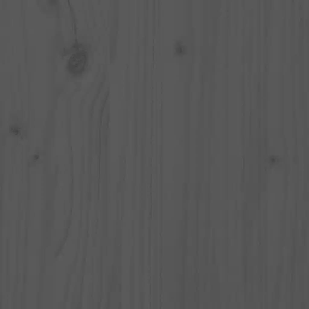 Schuhregal Grau 3013362, in möbelando Kiefer-Massivholz 34x110x45 cm, aus LxBxH: