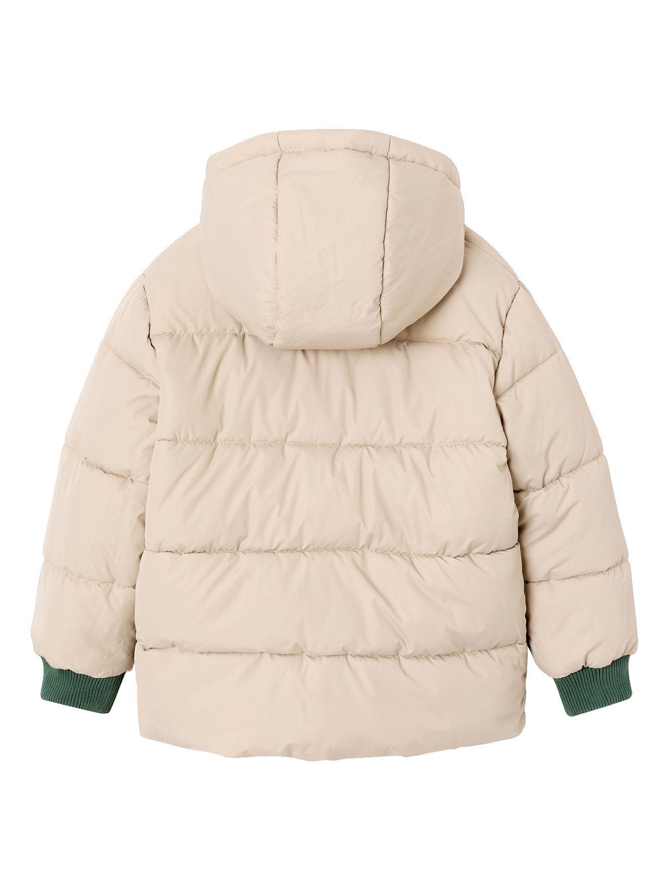 vertbaudet Parka Wendbare Jungen Jacke mit Kapuze und Polyester wendbar – Bild 4 von 5