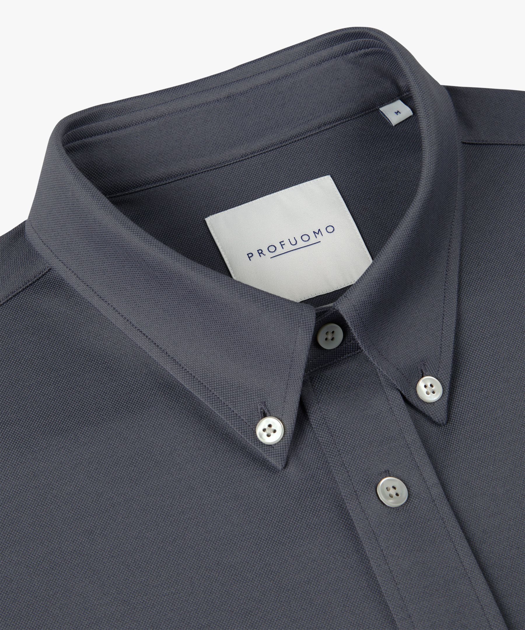 Profuomo Businesshemd SHIRT BTTN DWN RLX M.BLUE