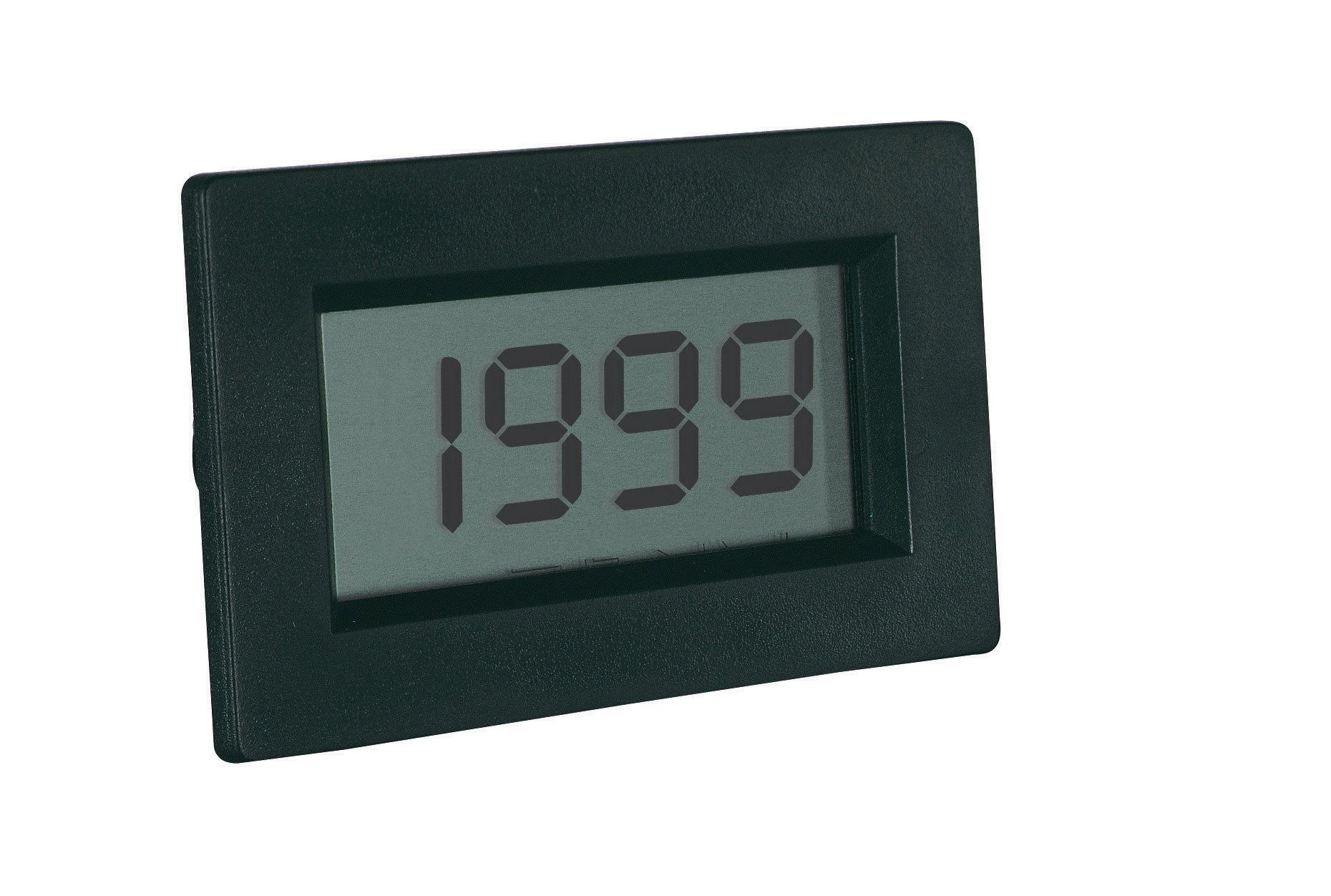 PeakTech Spannungsprüfer Digital Einbau Voltmeter, Amperemeter 2000 Counts