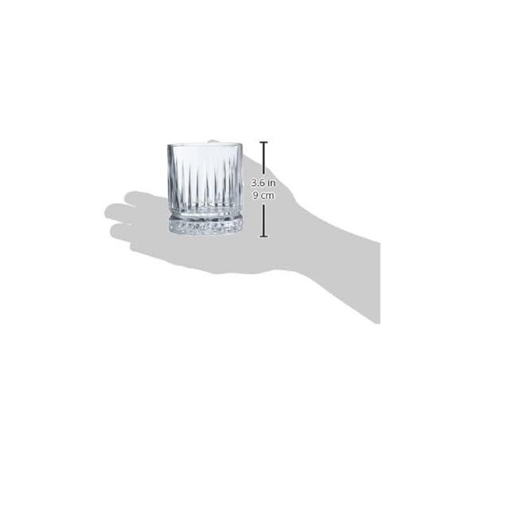 Pasabahce Schnapsglas Pasabahce Elysia Whiskyglas 210 ml 4er Set, Glas