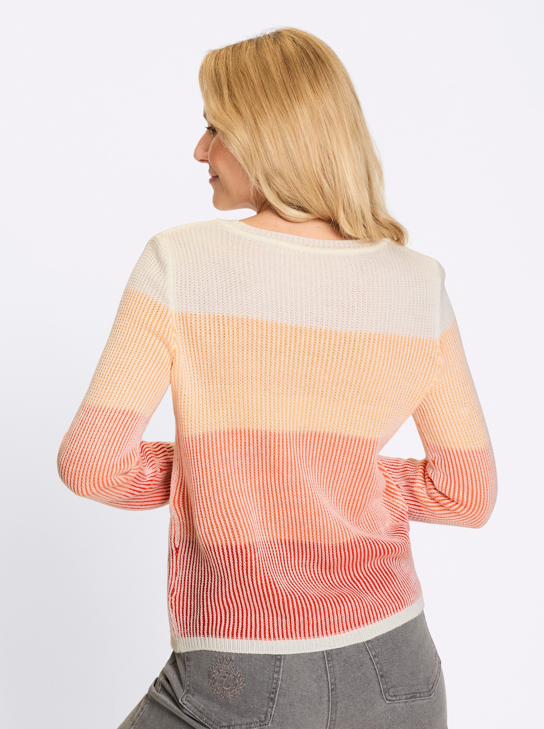 Sieh an! Strickpullover Rundhalspullover . günstig online kaufen