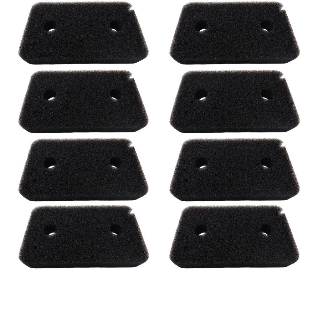 Trade-Shop Ersatzfilter 8x passend für Miele T7850WP T7953WP T8164WP T8168WP T8855WP T8861WP, Zubehör für Miele 9499230, 7686791 / Wäschetrockner-, Kondenstrockner-Ersatzteil, hochwertiger Schaumstoff / Schutz des Kondensors vor Verschmutzungen