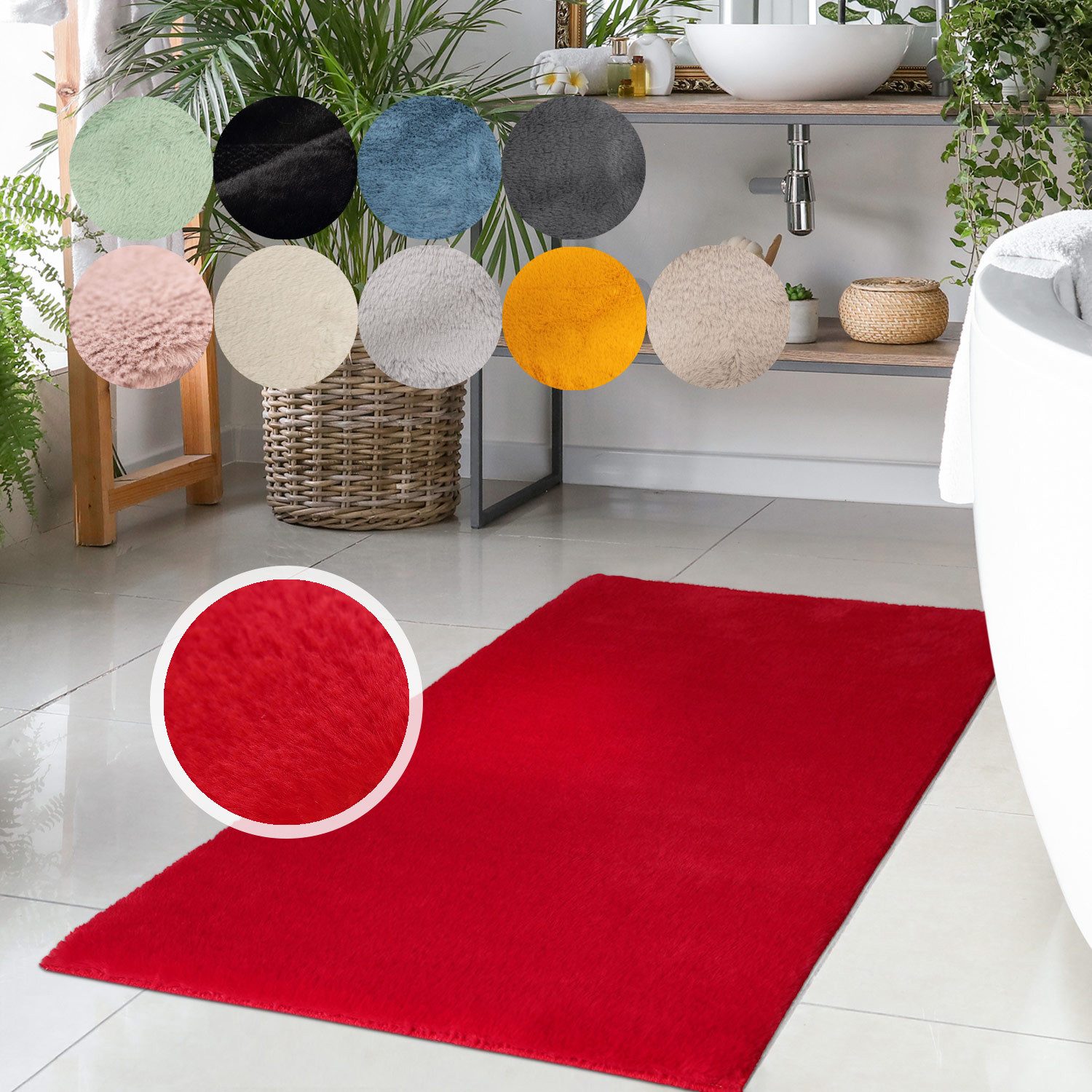 Carpet City Badematte Topia Mats, Badteppich günstig online kaufen