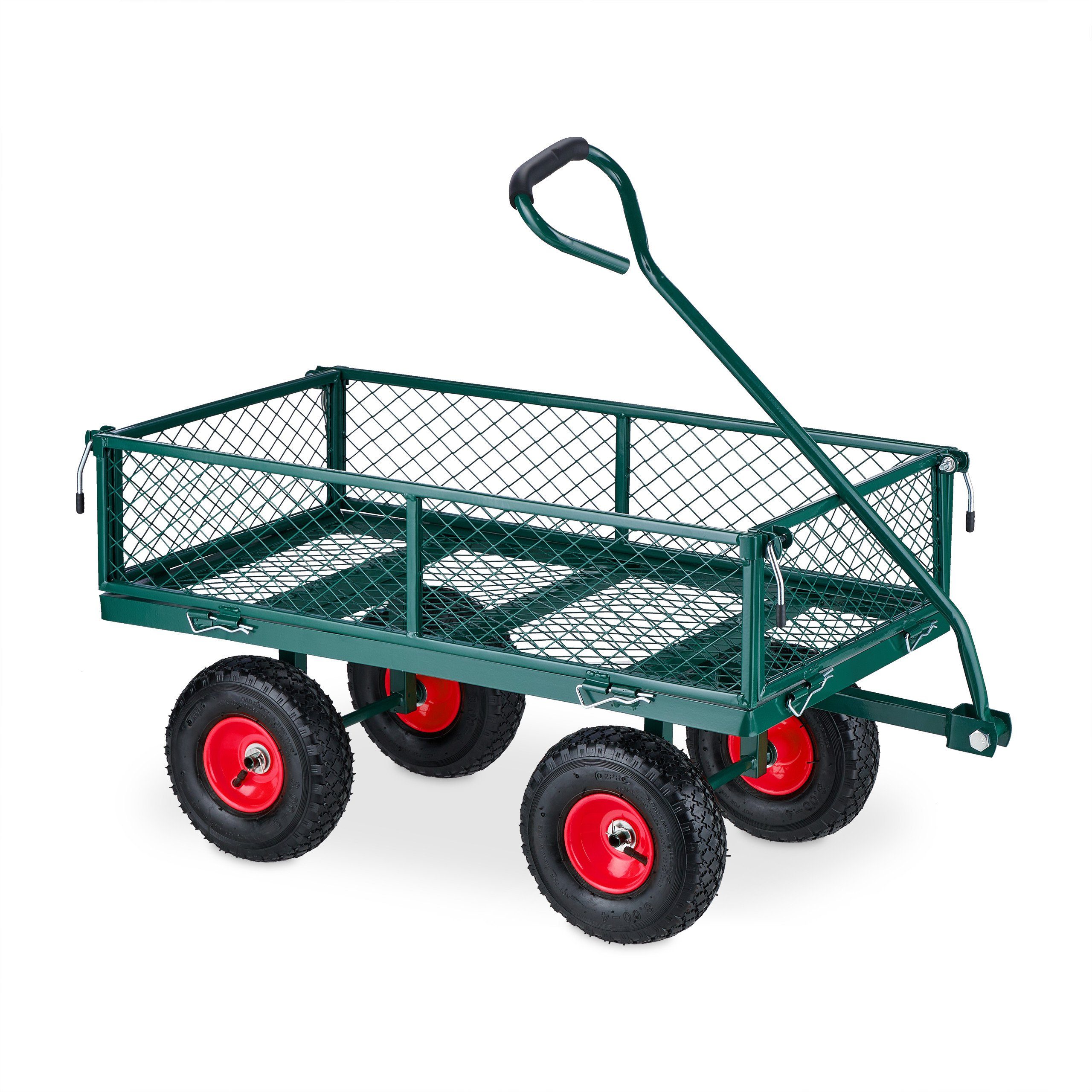 Bollerwagen Grüner Handwagen