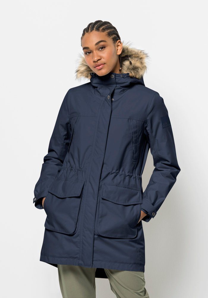 Jack Wolfskin Funktionsparka "WINTERFROST INS PARKA W" mitKapuze günstig online kaufen