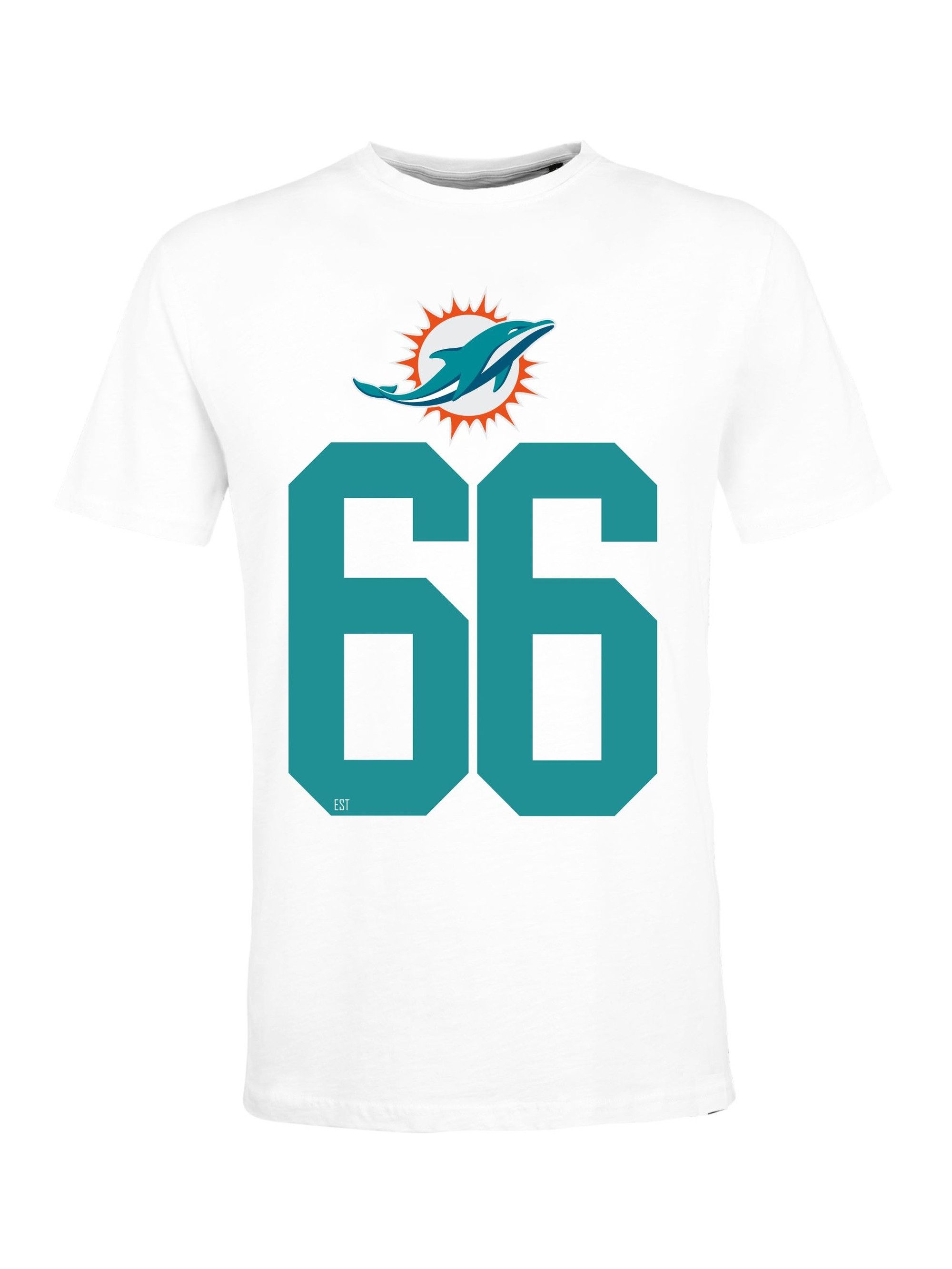 Recovered T-Shirt NFL Dolphins 82 Core für alle Miami Dolphins-Fans