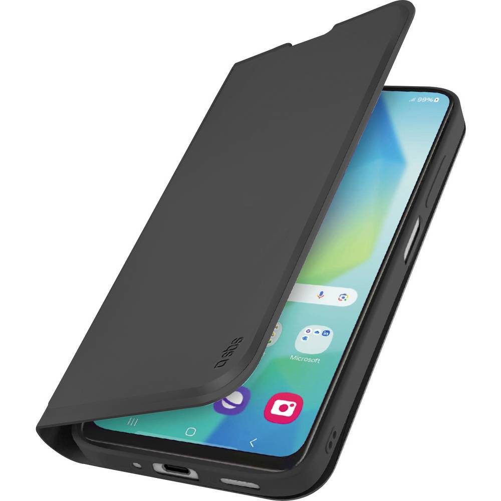 sbs Handyhülle Flip Cover Samsung Galaxy A17 Schwarz TEWALSAA17K