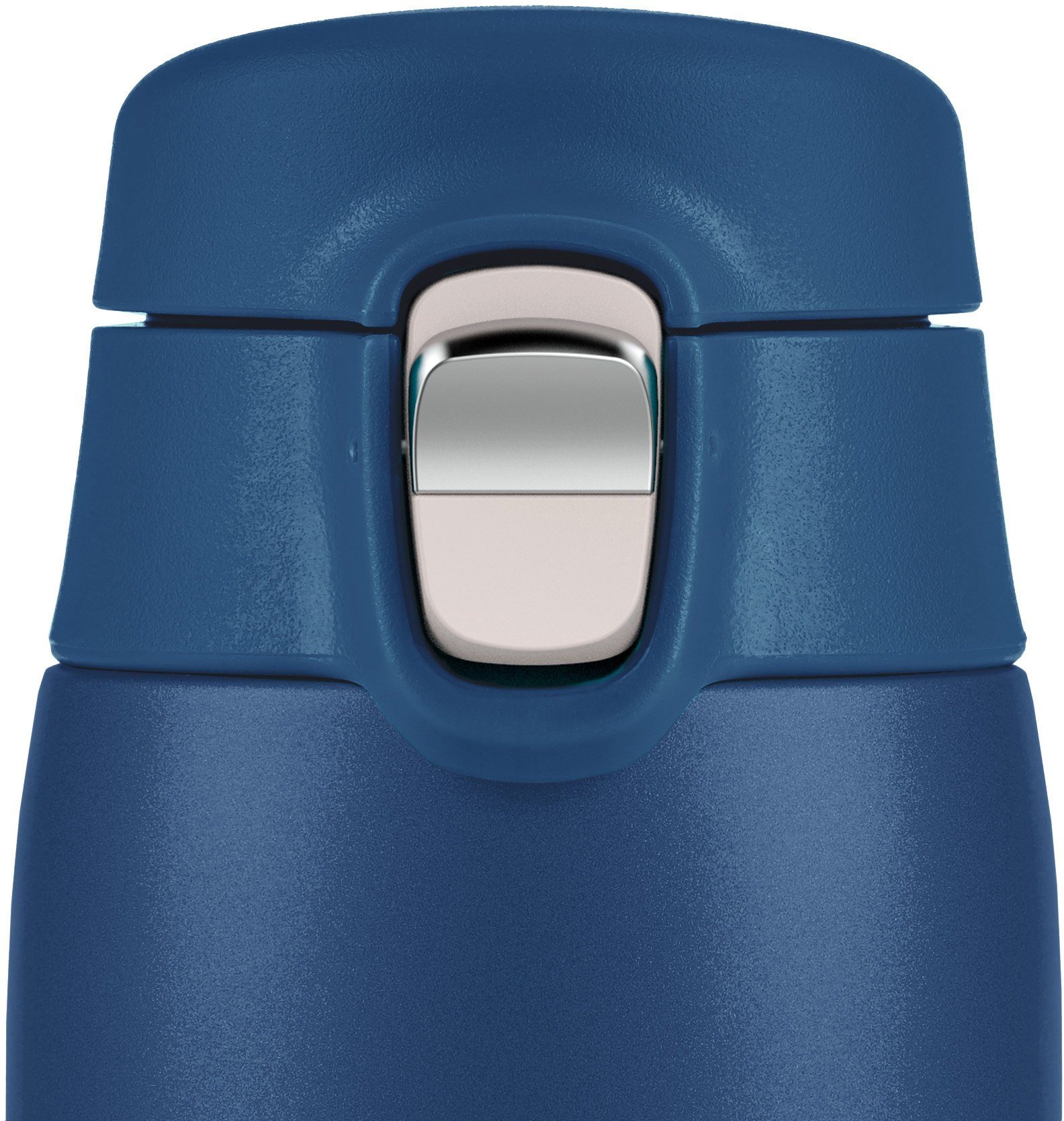 Emsa Thermobecher Travel Mug Light, Edelstahl, Kunststoff, 0,4L, Edelstahl,  100% dicht, 8h warm/16h kalt