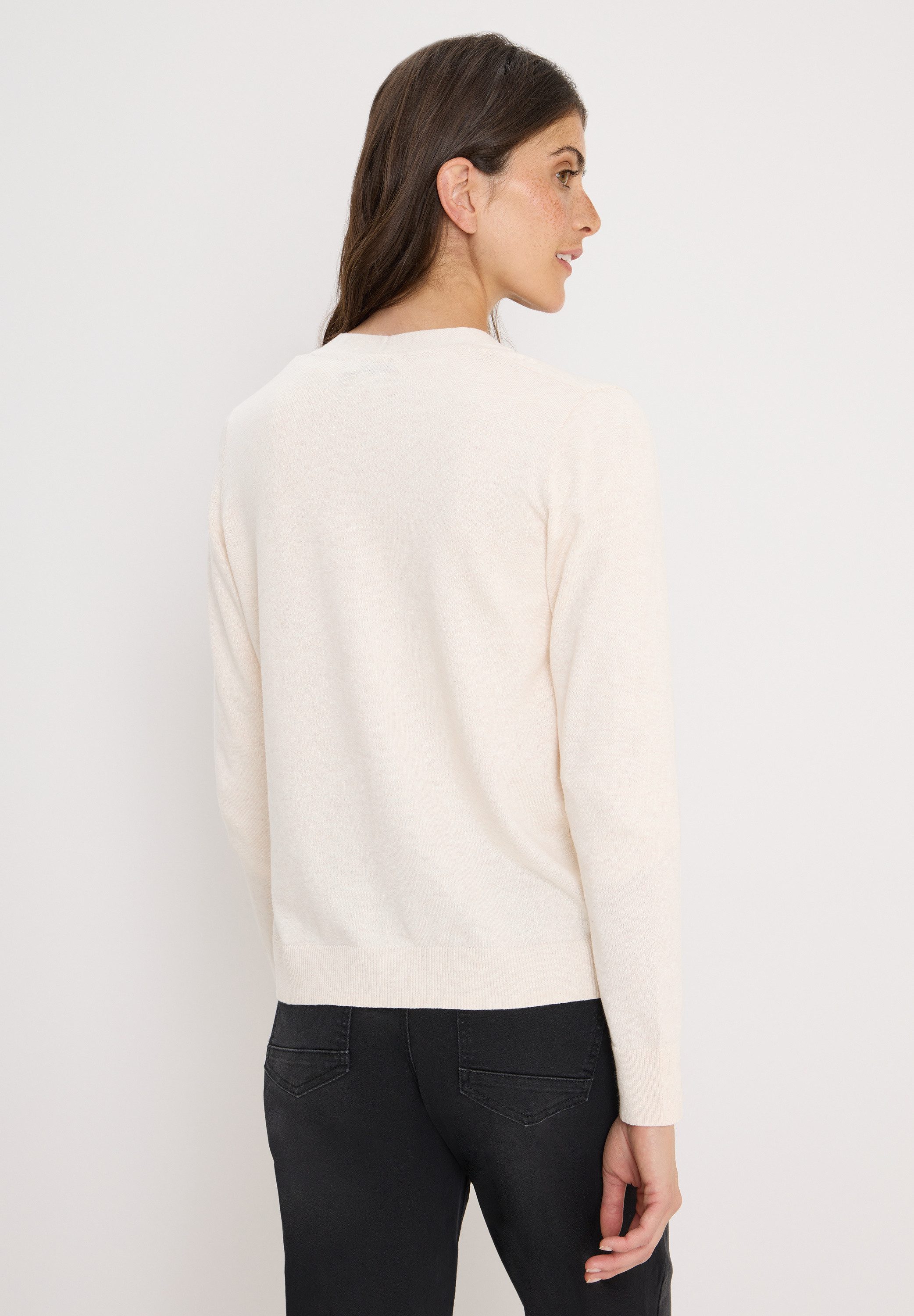 CECIL Cardigan aus Baumwolle mit Stretchanteil