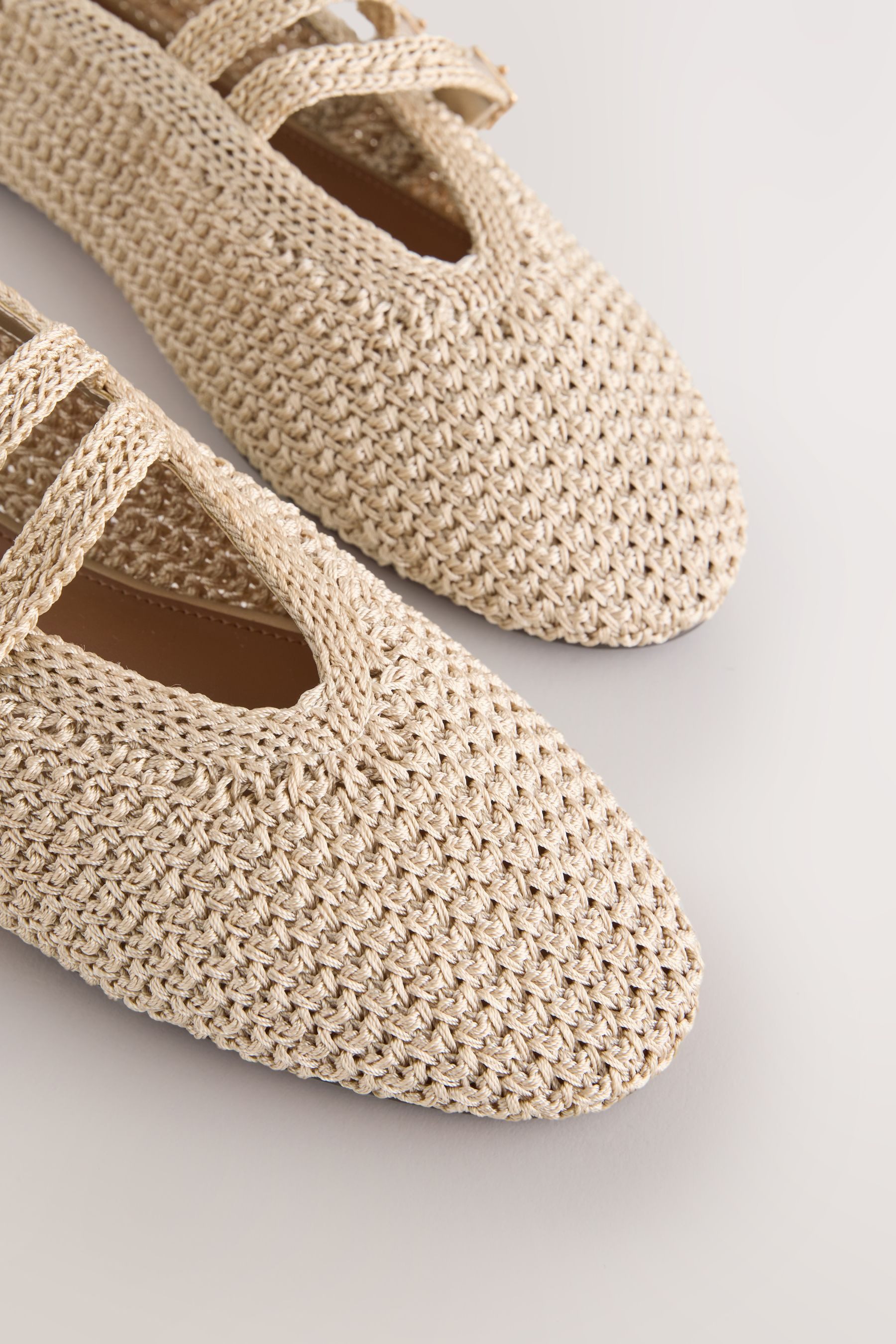 Next Forever Comfort® Mary-Jane-Schuhe mit Häkelbesatz Mary-Jane-Schuhe (1-tlg)