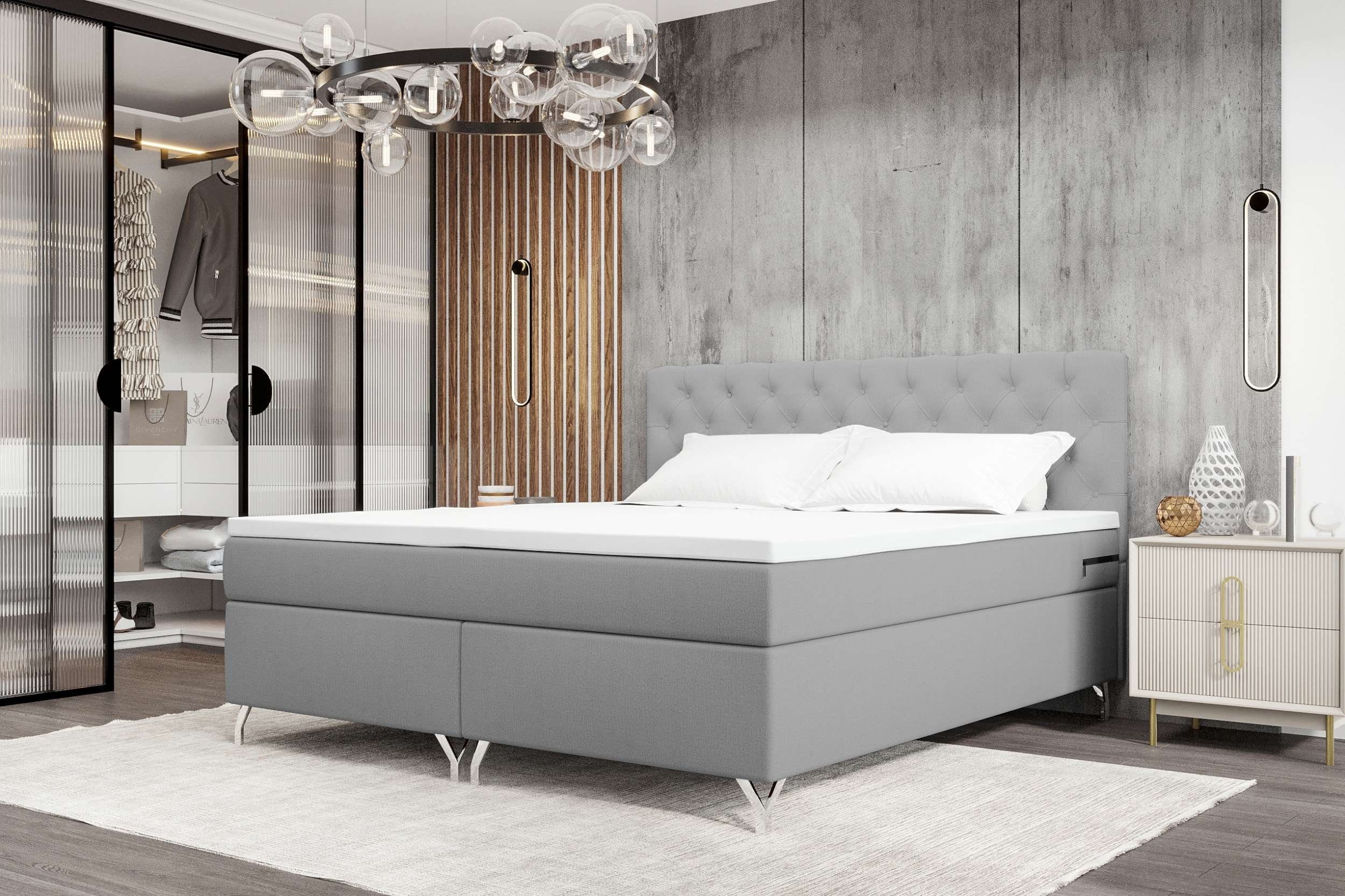 99rooms Boxspringbett Prestige (Schlafzimmerbett, Bett), 140/160/180 günstig online kaufen