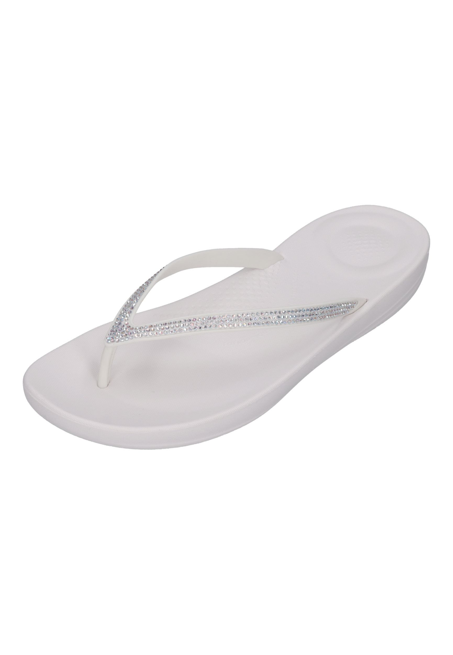 Fitflop IQUSHION SPARKLE Zehentrenner Urban White